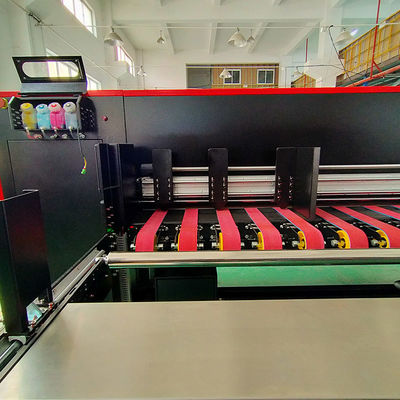 Μηχανή έγχρωμης εκτύπωσης CMYK Κυματοειδές κουτί Ψηφιακή μηχανή εκτύπωσης