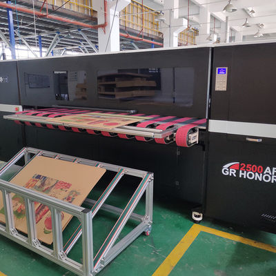 Ψηφιακός εκτυπωτής μηχανών εκτύπωσης χρώματος 15KW Cmyk για το ζαρωμένο εκτυπωτή Inkjet κιβωτίων