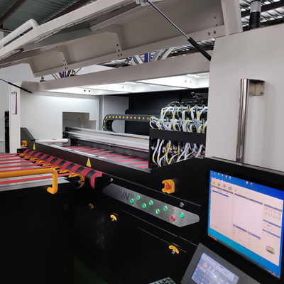Βιομηχανική ζαρωμένη ψηφιακή μηχανή εκτύπωσης 120mm πάχος