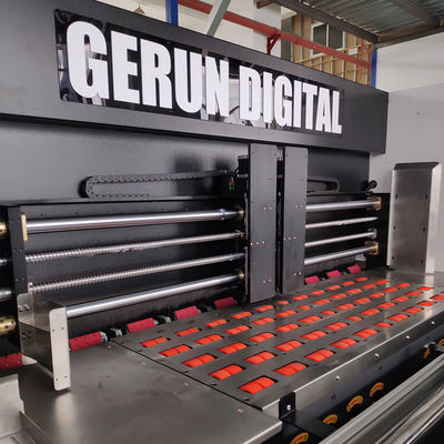 Χαρτονιού χαρτοκιβωτίων μεγάλο σχήμα GR1818 μηχανών εκτύπωσης κιβωτίων ψηφιακό
