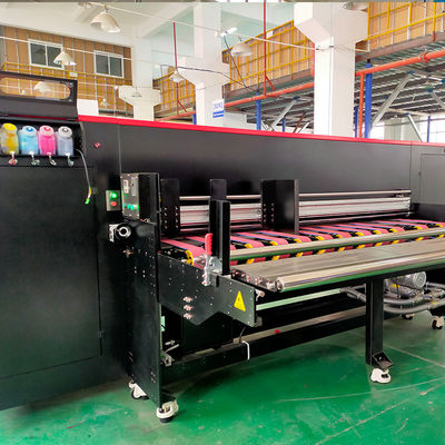 Ζαρωμένη μηχανή εκτύπωσης κουτιών από χαρτόνι φύλλων